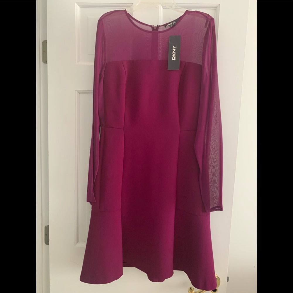 DKNY
Peplum Hem Dress